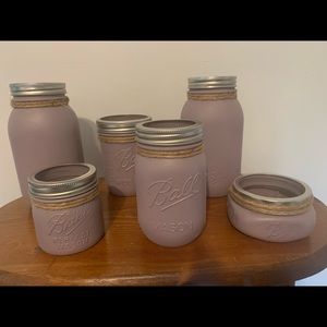 Bathroom Mason Jar Set